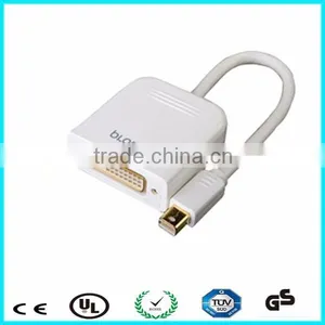 Support 10.8 Gbps 15cm DP to Dvi Mini Displayport Female Dvi Male thumbnail-6