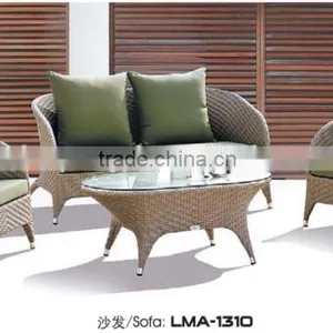 Living Room Furniture Garden Wicker Sofa Set Home Furniture thumbnail-1