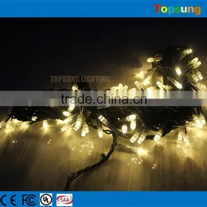 Hot Sale 100 Bulbs 12v Wedding String Lights Warm White for Outdoor thumbnail-1