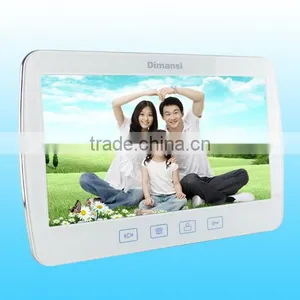 Take Photo Function Waterproof Touch Button Video Intercom and Door Release Wired Apartment Door Bell System thumbnail-1