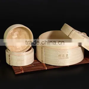 Chinese Wholesaler Eco-friendly Hot Stamped Kitchenware Bamboo Steamer thumbnail-5