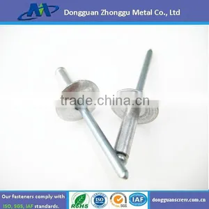 Aluminum Anodising Mushroom Head Break Mandrel Blind Rivets thumbnail-1