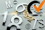 Simulated Metal Letters thumbnail-1