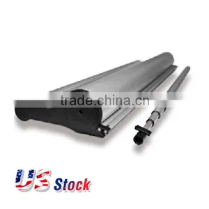 US Stock-96"x 36.22"- 94.49" Multi-Feature Adjustable Roll Up Banner Stand (Stand Only) thumbnail-1