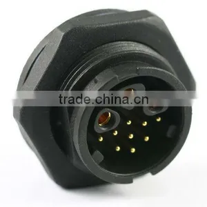 25.4mm Hole Power and Data Hybrid Panel Waterproof Connector thumbnail-1