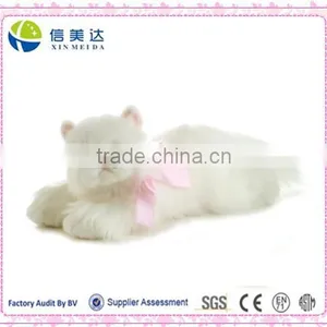 Plush Vivid White Cat Soft Stuffed Toy thumbnail-1