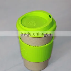 Biodegradable Rice Husk Fashionable Coffee Paper Cup Design thumbnail-3