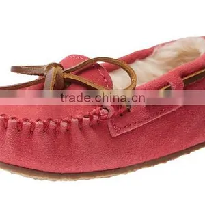 Soft Leather Baby Shoes Crib Moccasins MOQ 50 Pairs/mix 4 Size Quality Choice thumbnail-1