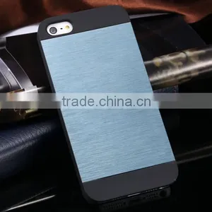 Luxury Gold Metal Brush Cover for IPhone 5 5s Phone Shell APortable Aluminum Hard Back Fashion Case for Iphone5 thumbnail-1
