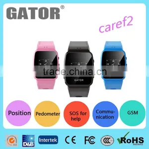 Gator Child Gps Tracker / Wrist Watch Gps Tracking Device for Kids-caref 2 Watch thumbnail-2