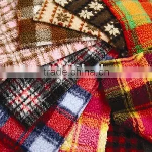 Jacquard Sherpa Fabric,berber Fleece, thumbnail-1