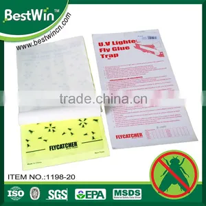 BSTW Professional Pest Control Factory Wholesale Sticky UV Lighted Fly Trap Papers thumbnail-1