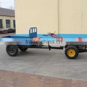High Quality Garden Trailer for 8-15HP Walking Tractor Loading 0.5-1 Tons thumbnail-1