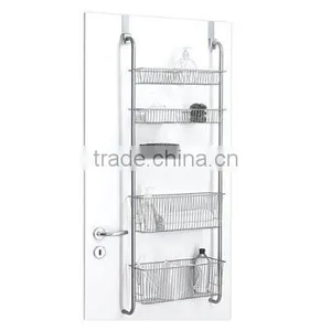 5 Tiers Metal Over Door Storage Baskets thumbnail-1