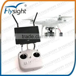 C616 Flysight 7'' FPV Diversity Receiver LCD HDMI Screen Black Pearl RC801 Monitor for DJI Phantom 2+Version RC Quadcopter thumbnail-1