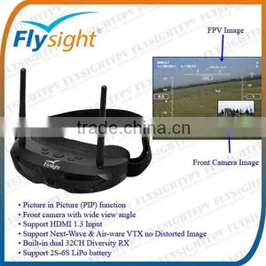 C431 Wireless Video Glasses With 5.8G 32CH Divervisity AIO Goggles Flysight FPV Goggles SpeXman One SPX01 thumbnail-2