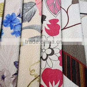 100% Polyester Fabric With Printing Flower thumbnail-1