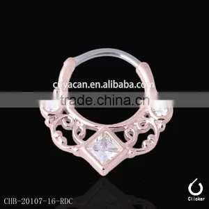 316l Surgical Steel Septum And Nose Piercing 16 Gauge Nose Rings thumbnail-2