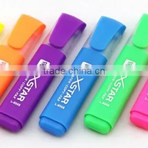 Normal Size Multi-color Flat Barrel Highlighter Pen thumbnail-4