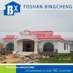 Strong Anti-knock Waterproof Colorful Prefab Villas thumbnail-1