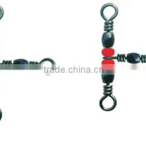 Factory Wholesale Barrel Triple Fishing Swivel thumbnail-1