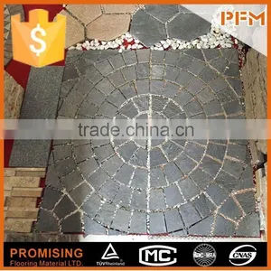 Building Facade Decoration Natural Black Lowes Slate Tiles thumbnail-2