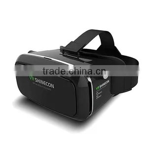 China Supplier Bulk OEM VR Shinecon 3D Glasses HD Virtual Reality Video Box thumbnail-4