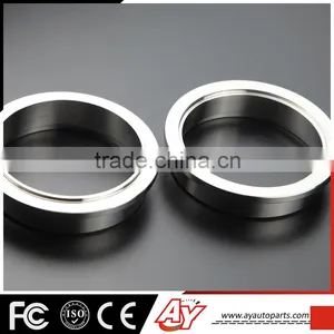 1.75inch High Quality SS304 Exhaust DownPipe Male Female v Band Flange thumbnail-3