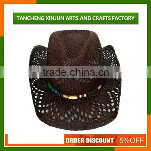 New Style Cheap Fedora Straw Hat For Men thumbnail-5