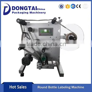 Table Type Semi Automatic Round Bottle Labeling Machine thumbnail-1