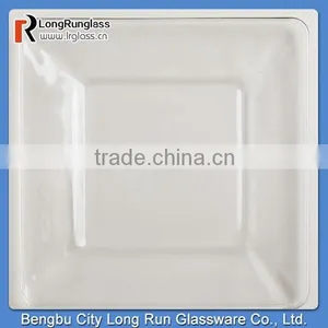 LongRun Tempo Square Salad Plates Kitchen Glassware Dinner Set Wholesale thumbnail-1