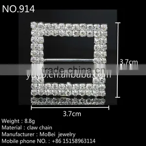 SS12 Rhinestone Claw Chain Buckle With Competitive Price- 914 thumbnail-2