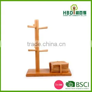 Bamboo Cup Holder Wholesale thumbnail-1