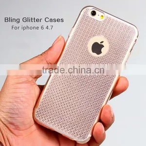 2016 New Arrival Luxury Bling Glitter Shining Soft Tpu Cases for Iphone 6 thumbnail-1