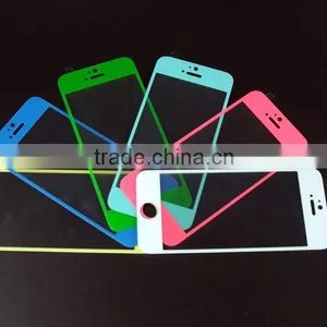 Color Tempered Glass Screen Protector for Iphone 5 Good Quality Mobile Phone Screen Film thumbnail-5