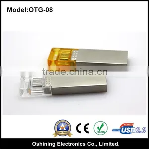 New Design Otg Usb Flash Drive,OTG Usb for Smartphone&PC Thumb Pendrive Memory Stick(otg-08) thumbnail-2