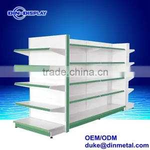 Gondola Island Shelving Shop Display Stand Retail Shop Heavy Duty Rack thumbnail-3