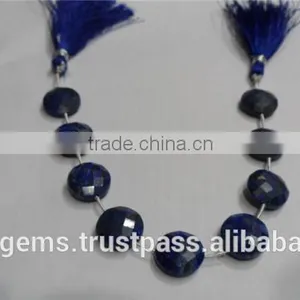 Lapiz Lazuli Coin Faceted thumbnail-3