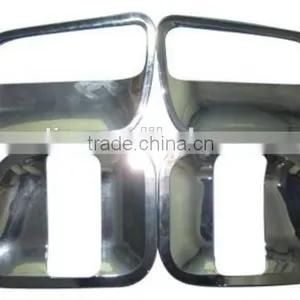 Toyota Hiace 2005-2016 Front Middle Chrome Outer Outside ABS Chrome Door Handle Bowl Case Cover thumbnail-2