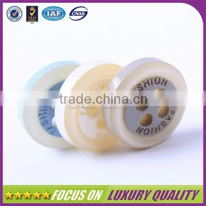 Small Round Customized Baby Sweater Polyester Button thumbnail-3