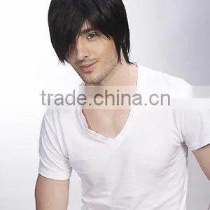 Sell Men's Toupee, Hair Wigs for Men, Synthetic Men's Wig thumbnail-3