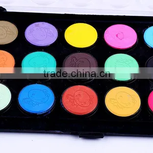 Baroque 21 Color Watercolor Paint Set With Small Size Water Brush, 21 Paint Cakes in A Plastic Plate thumbnail-4