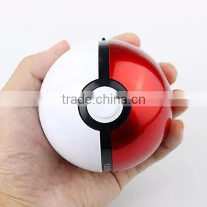 New 12000mAh Pokemons Go Ball Power Bank Magic Ball Charger Double USB Port for All Phones thumbnail-2