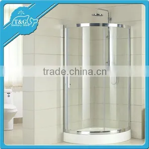 High Precision Simple Shower Enclosure With Tempered Glass thumbnail-1