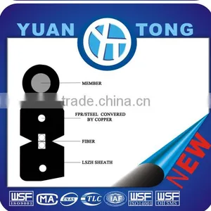 Indoor Self Supporting FRP Bow-type GJYXFCH Optic Cable thumbnail-3