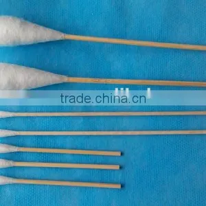 Certified Cottom Swab, Cotton Buds Swabs, Cotton Swab Stick for Cleanroom thumbnail-1