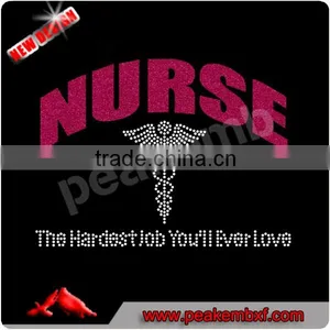 Bulk Rhinestones Iron Nurse Life Designs for Appliques thumbnail-2
