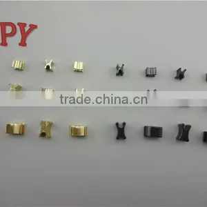 Zipper Brass Metal H Type Bottom Stop and U Type Top Stop thumbnail-5