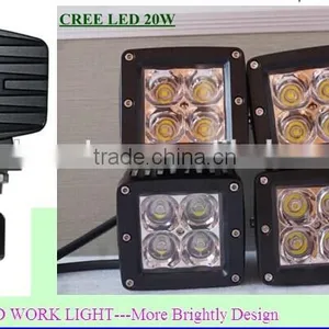 3" 16w 18w 20w 9-32V Cree LED Work Light LED Pod Light CE ROHS Certificate SS-1004 thumbnail-2
