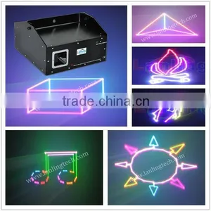 L0456RGB 600mW RGB 10kpss ILDA Animation Laser Show System thumbnail-1